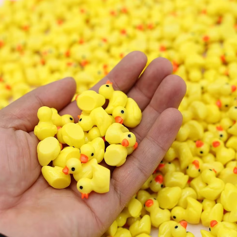100/200Pc/set Mini Resin Ducks - Nutcracker Figurine ulasan dan harga