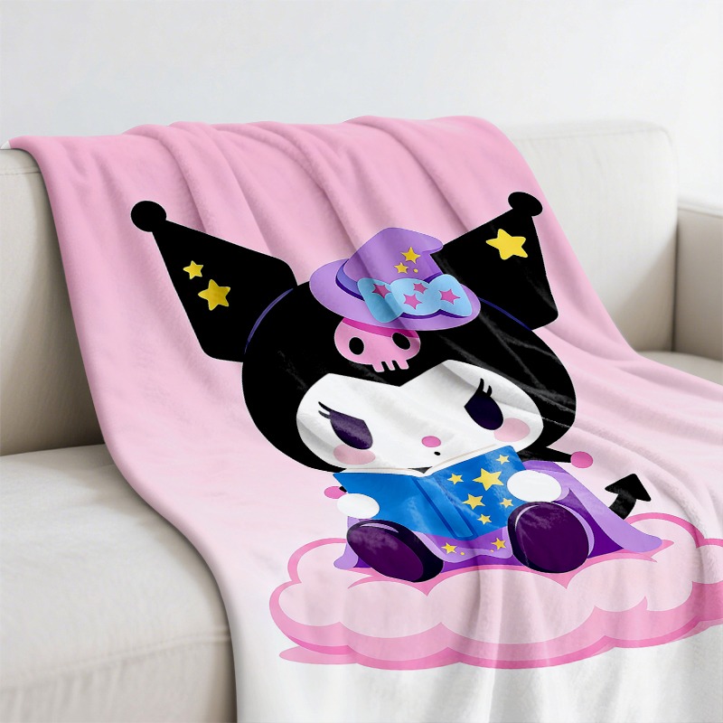 Sanrio Blanket Kuromi Witch Ma - Christmas Throw Blanket ulasan dan harga