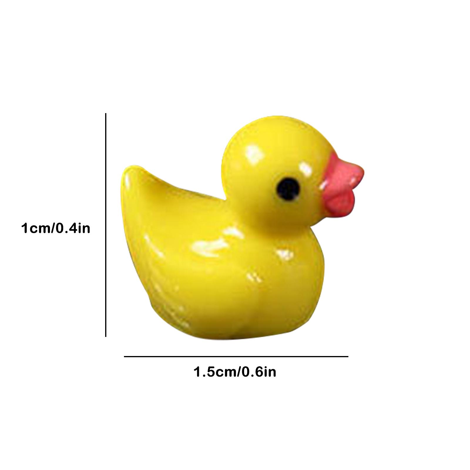 100/200pcs Yellow Duck Ornamen - Nutcracker Figurine ulasan dan harga