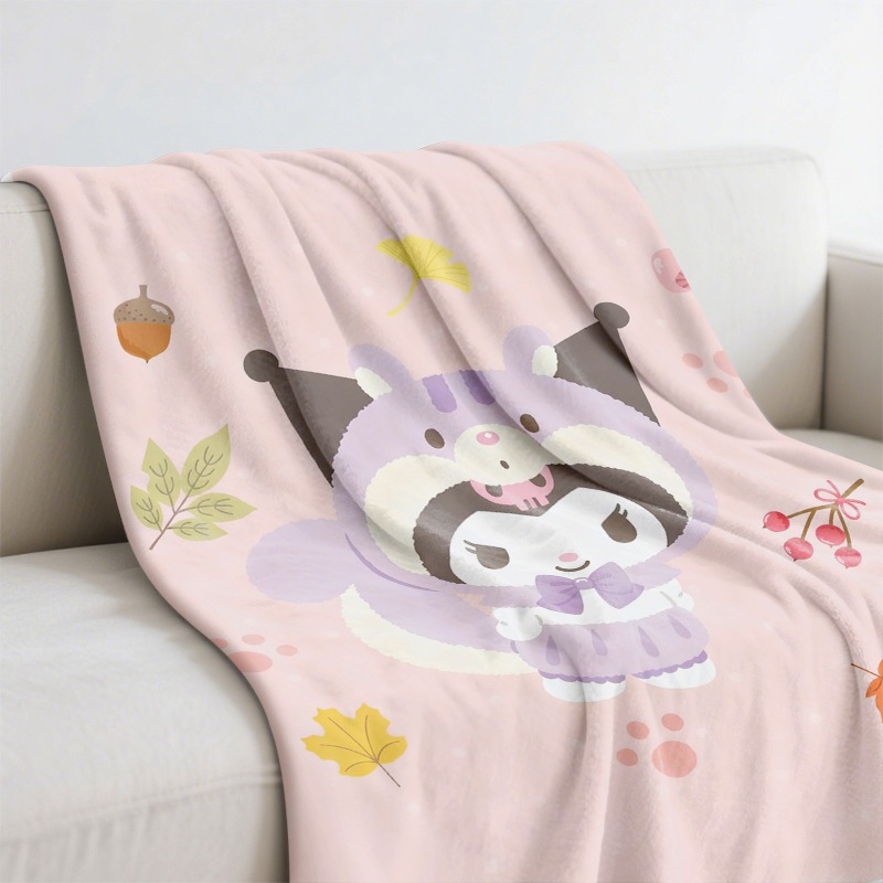 Sanrio Blanket Cozy Pink Fleec - Christmas Throw Blanket ulasan dan harga