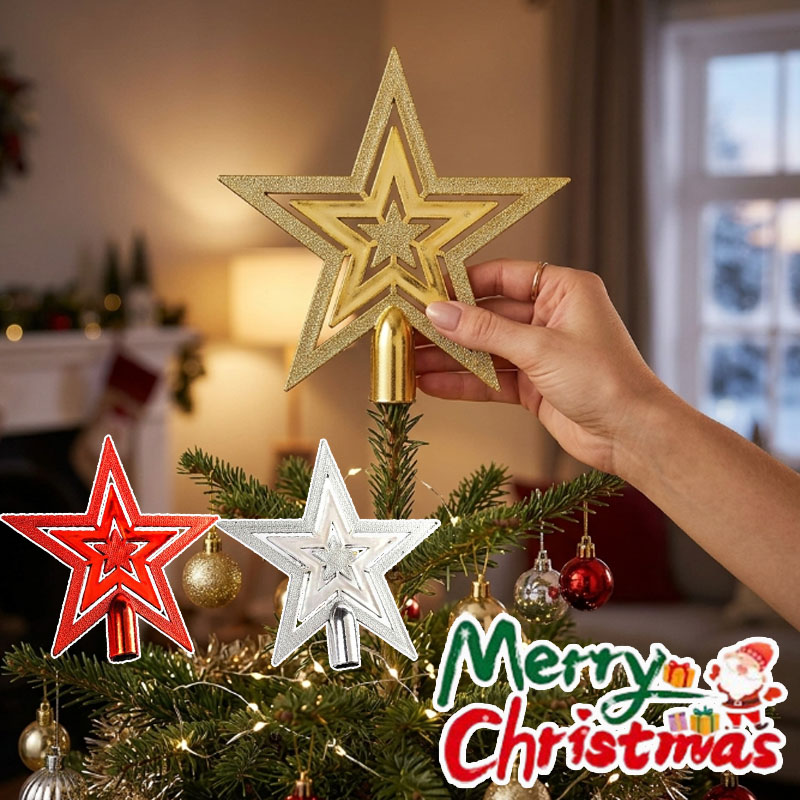 1-20PCS Five Point Star Orname - Star Tree Topper ulasan dan harga