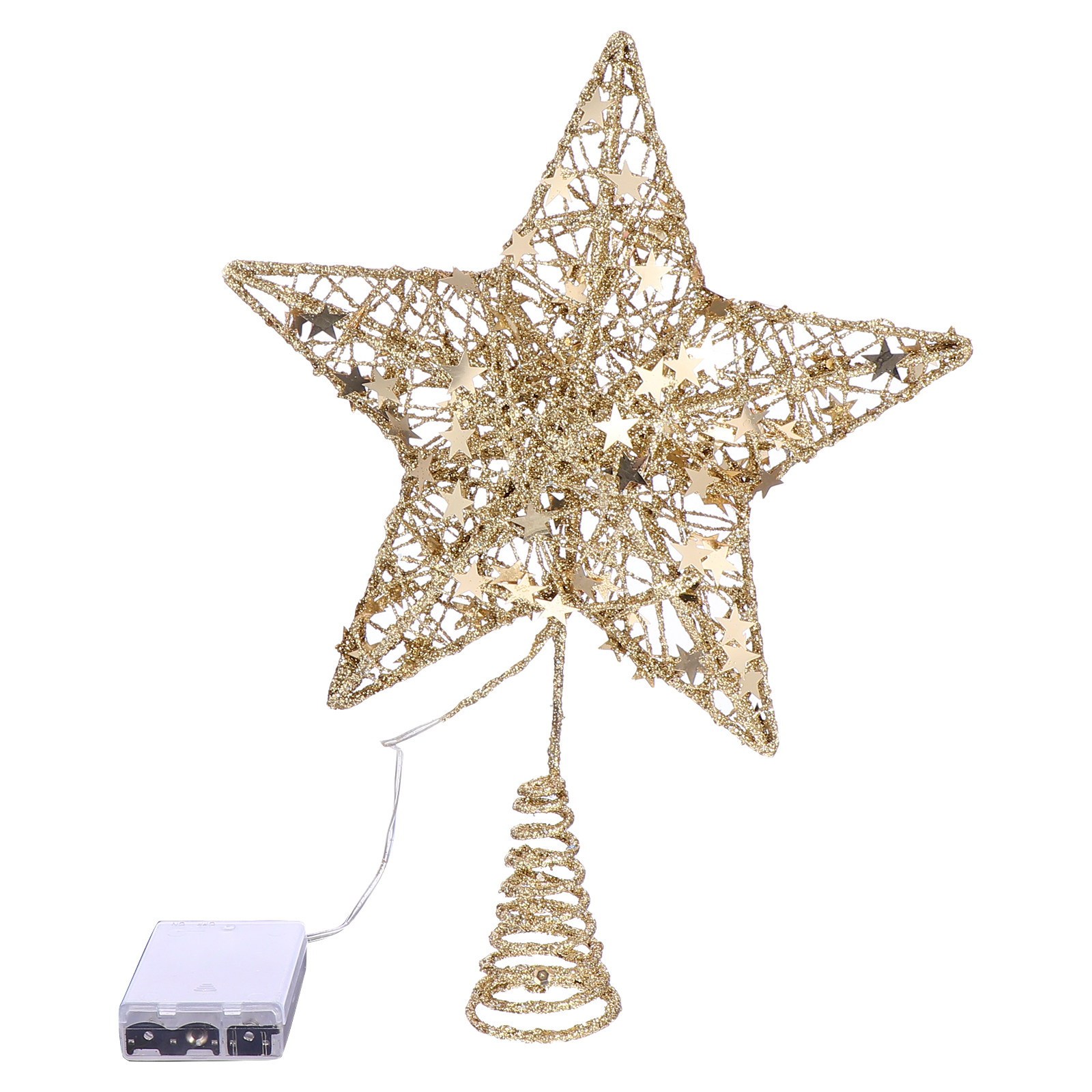 Xmas Tree Decoration Outdoor T - Star Tree Topper ulasan dan harga