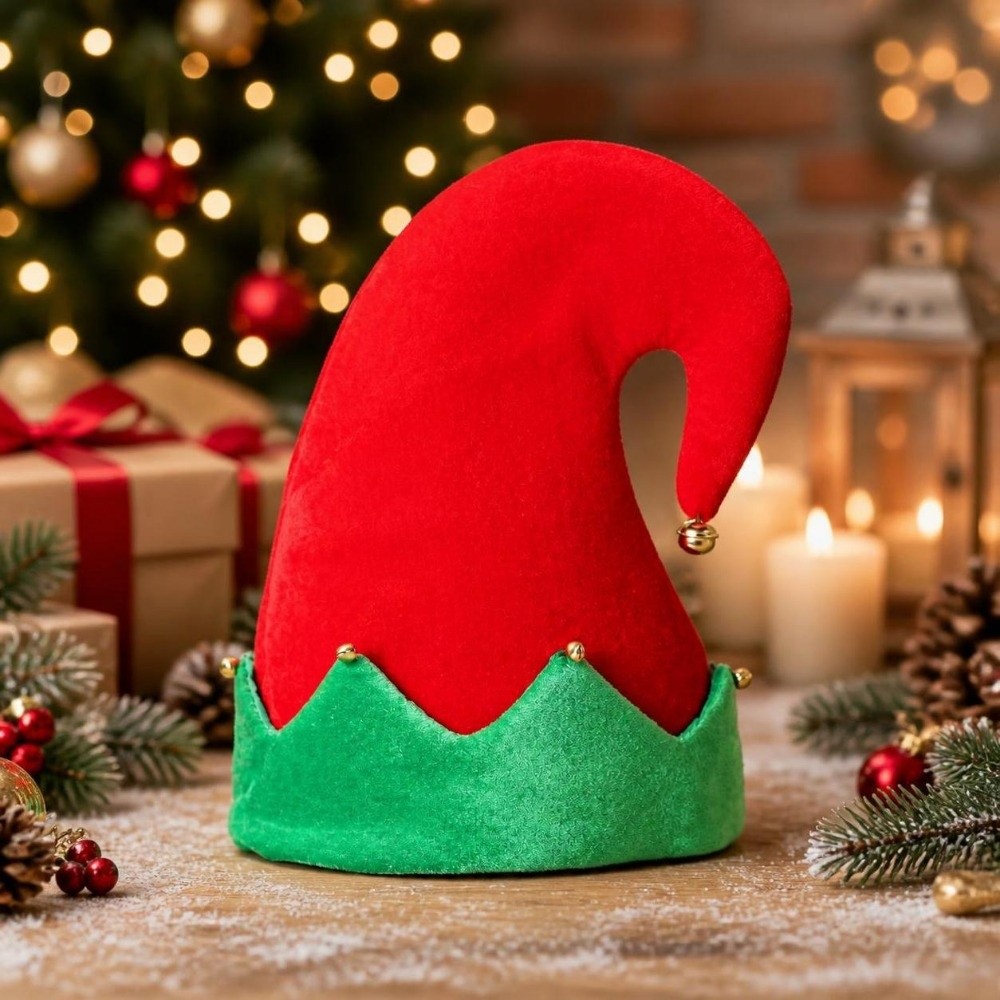 Creative Soft Plush Christmas  - Santa Hat Plush ulasan dan harga