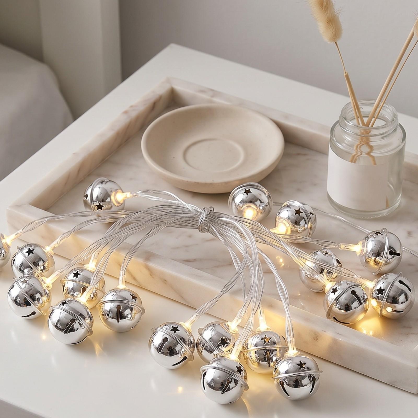 Christmas Bell String Lights U - Led Fairy String Lights ulasan dan harga