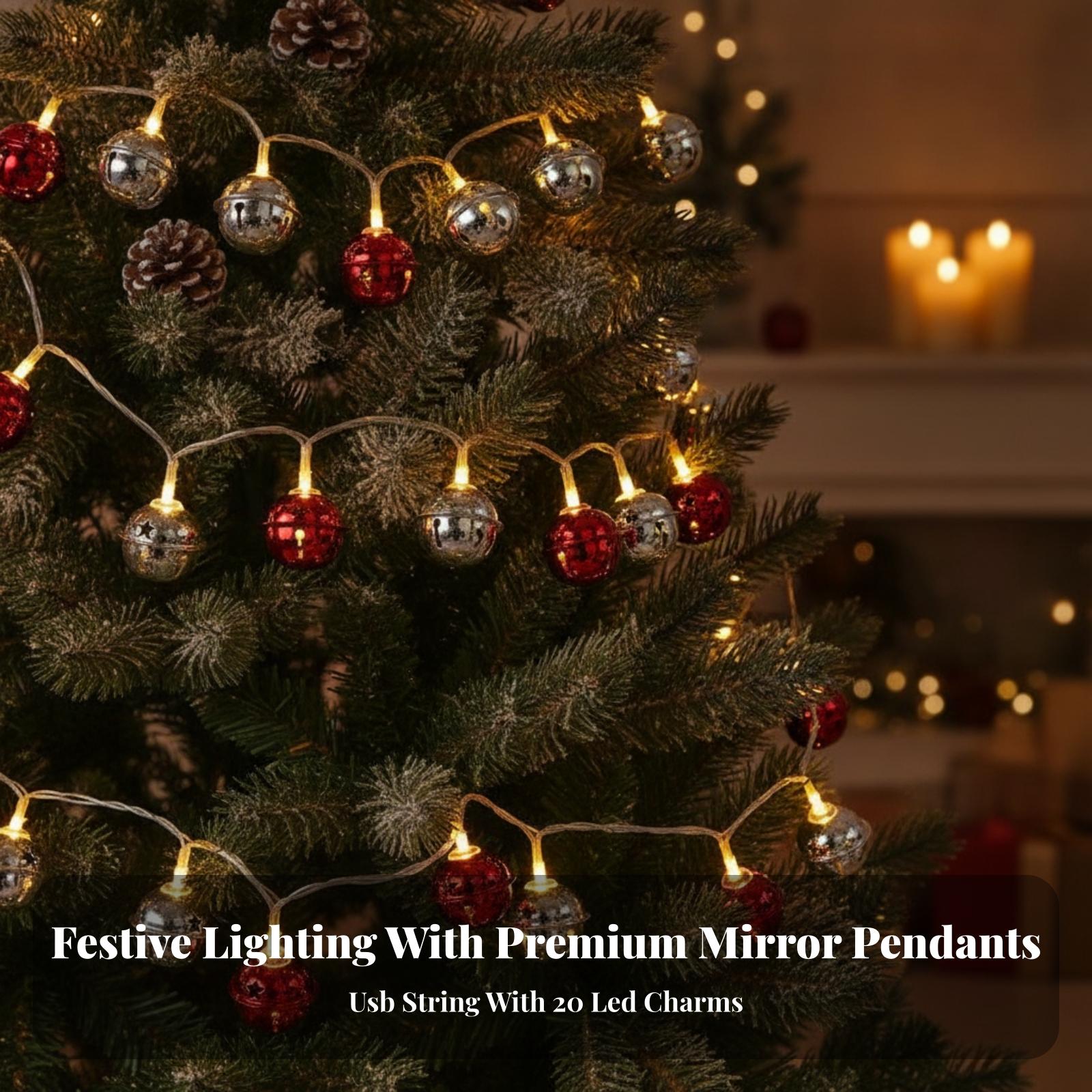 Christmas Bell String Lights U - Led Fairy String Lights ulasan dan harga